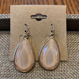 Blush Teardrop Earrings